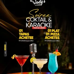 Soirée cocktail et karaoké